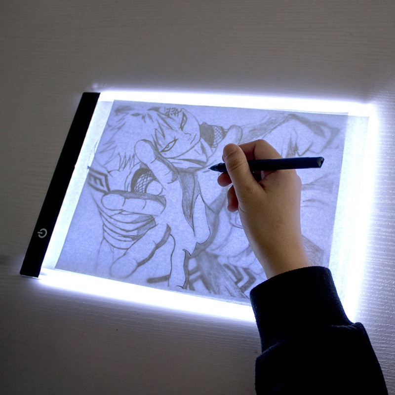 [SG stock]Adjustable A4/A3 LED Board Copy Pads Panel Drawing Tablet Light Box Tracing Art LED tracing board