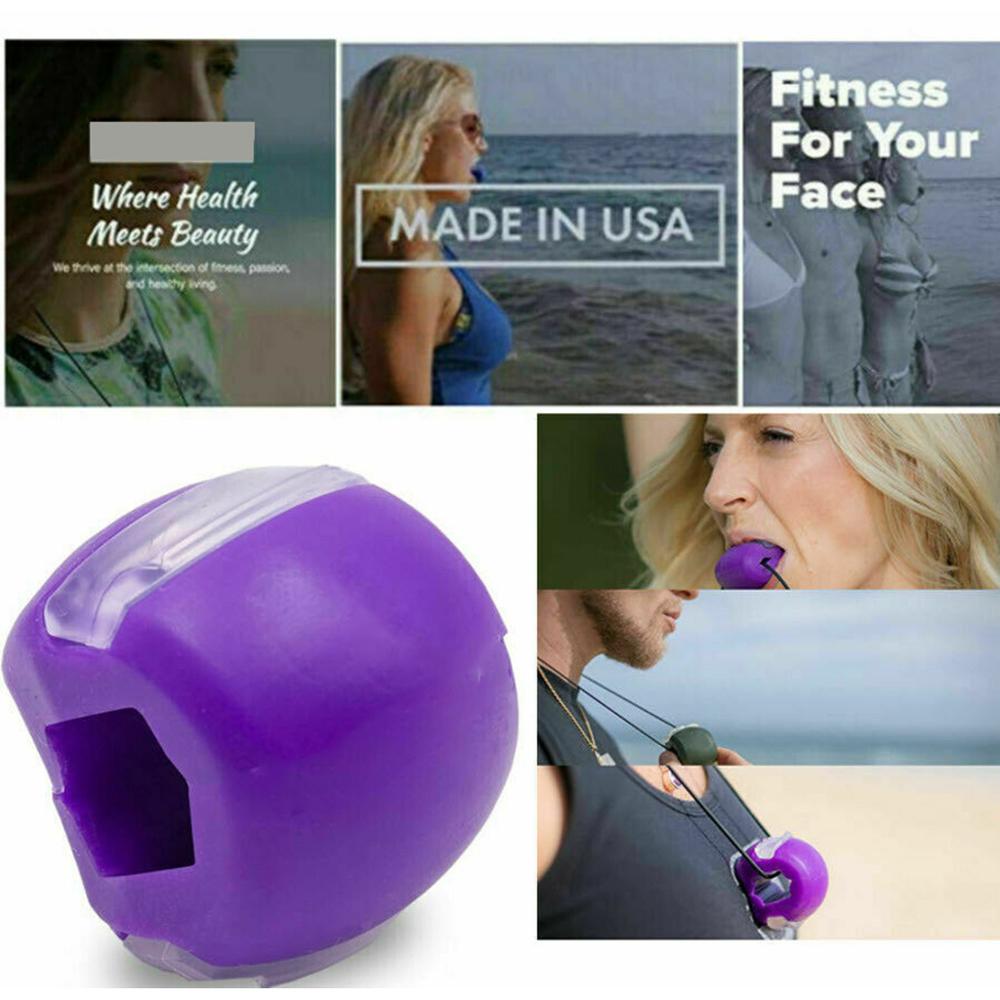 Jawzrsize Facial Jaw Exerciser And Neck Toning Equipment Fitness Ball