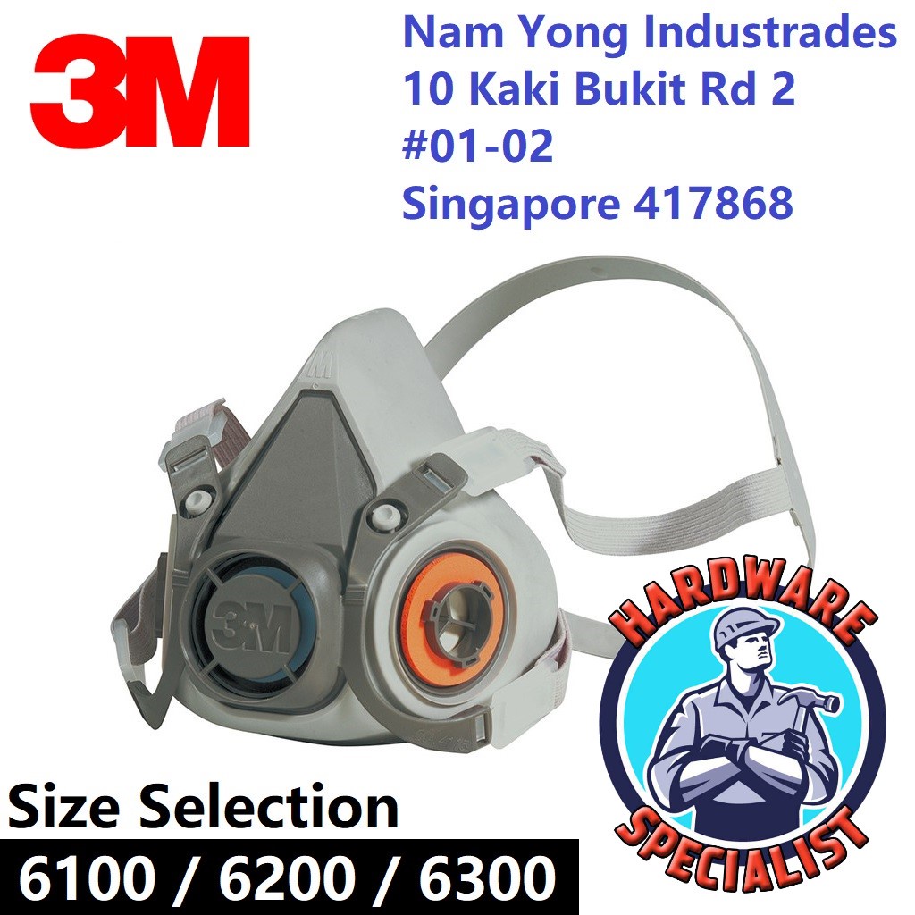 3M Half Facepiece Reusable Respirator / 3M 6100 / 3M 6200 / 3M 6300