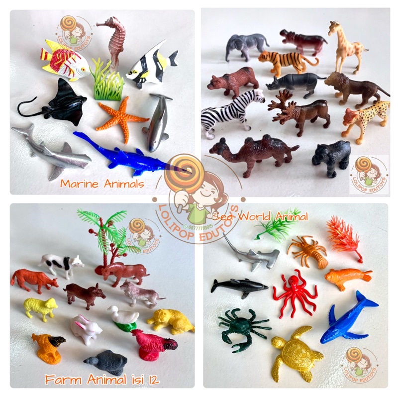 Small animal Toys animal figurine