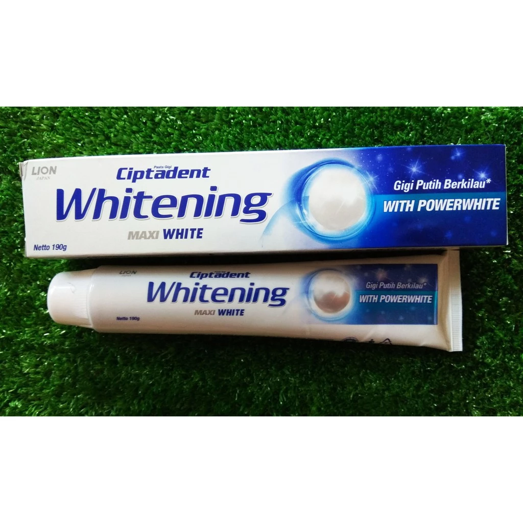 Ciptadent Pasta Gigi Maxi White Whitening Tube 190 gr - Gambar 3