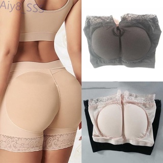 Belly Pants Body Shaper Butt Lifter Briefs Lady Ass Tummy Slimming Sponge  Padded Lingerie, High-waist Seamless, Black/white, S-xl
