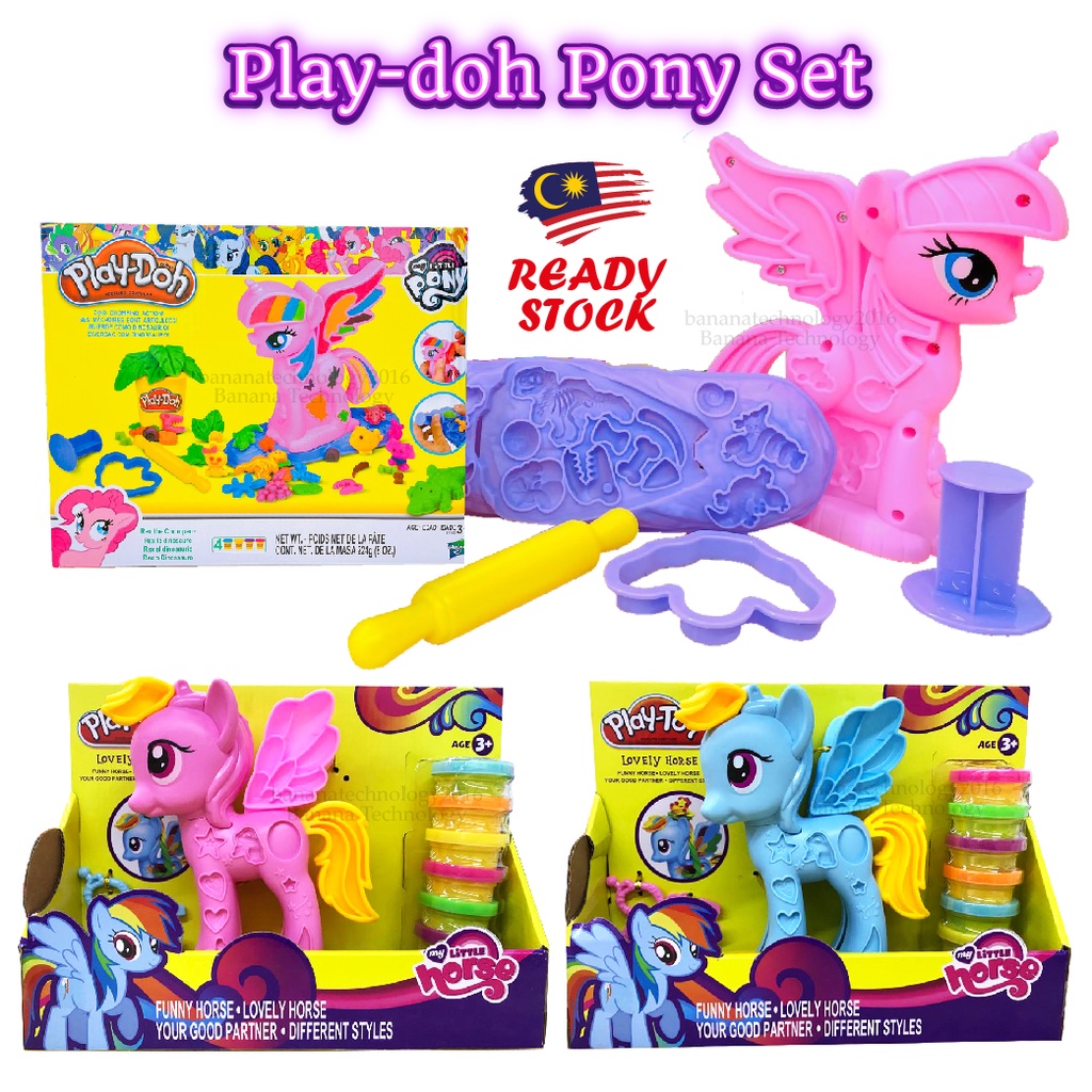 Play Doh Toy Clay Set My Little Pony Clay Play Dough Clay Play Doh Toys