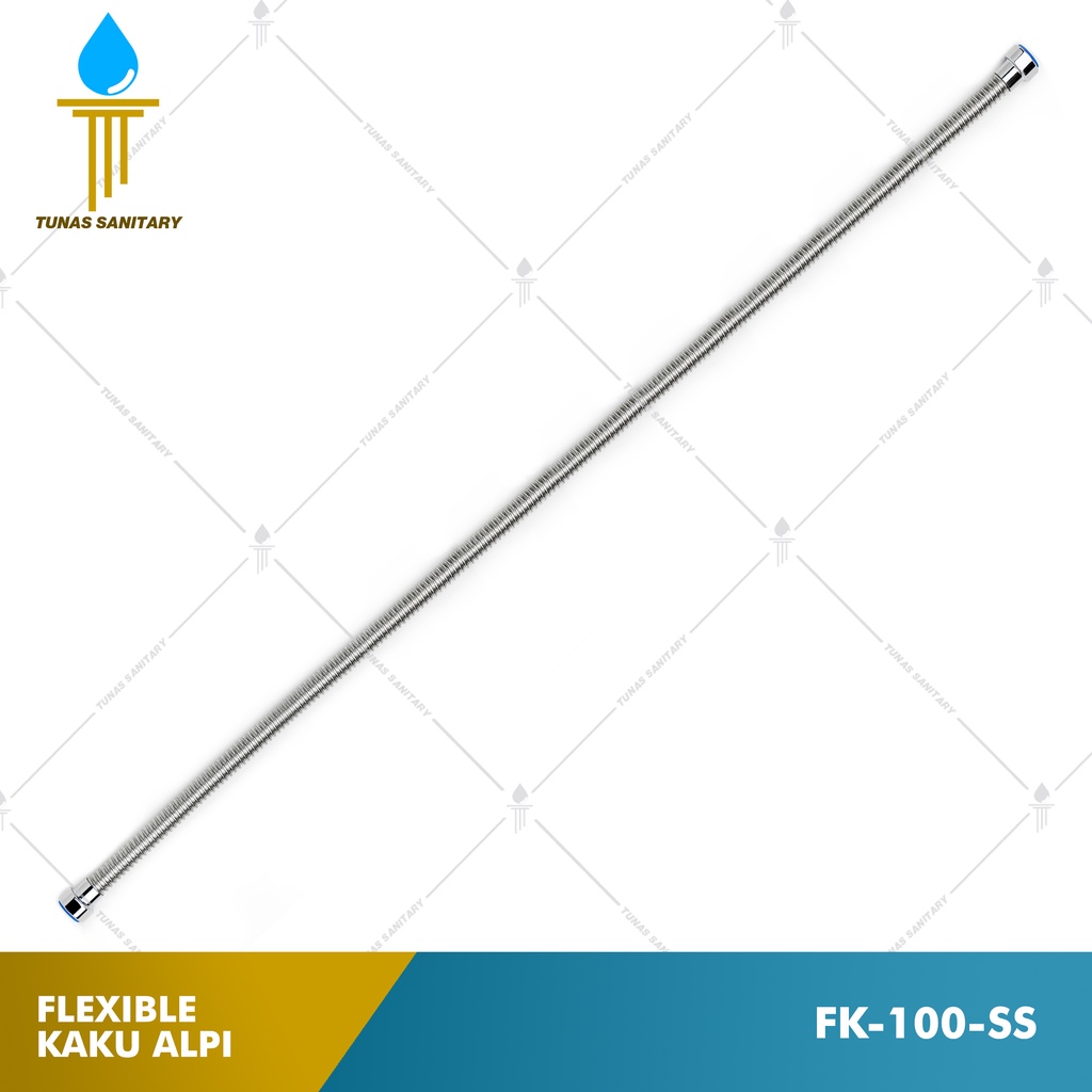 Flexible Rigid / Rigid Water Hose ALPI 100CM / 1M FK-100-SS | Shopee ...