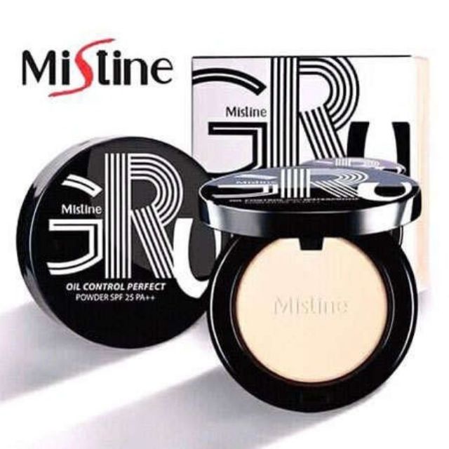 Xx / xx Mistine Gru Oil Control Perfect Powder SPF 25 PA ++ Mistine Gru ...