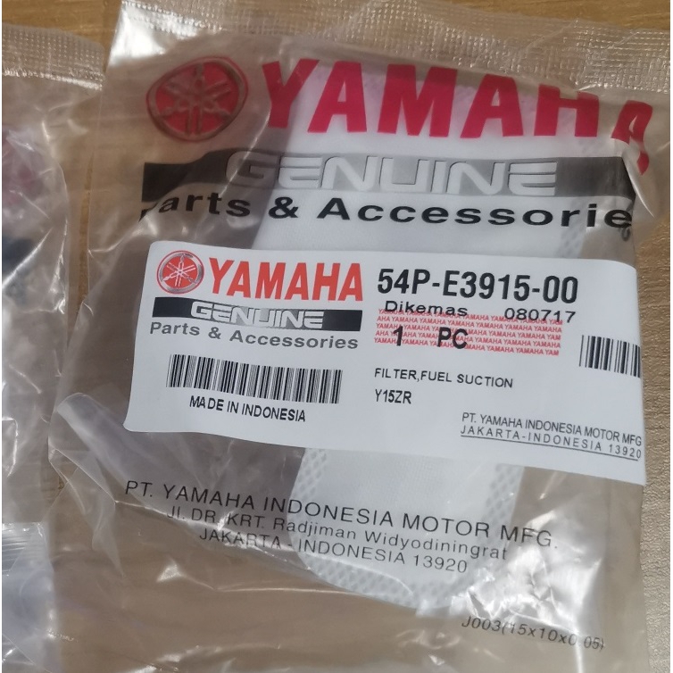 Fuel filter Y15 V1 V2/ NVX / LC135 V8 / Y16 /EGO FI original yamaha