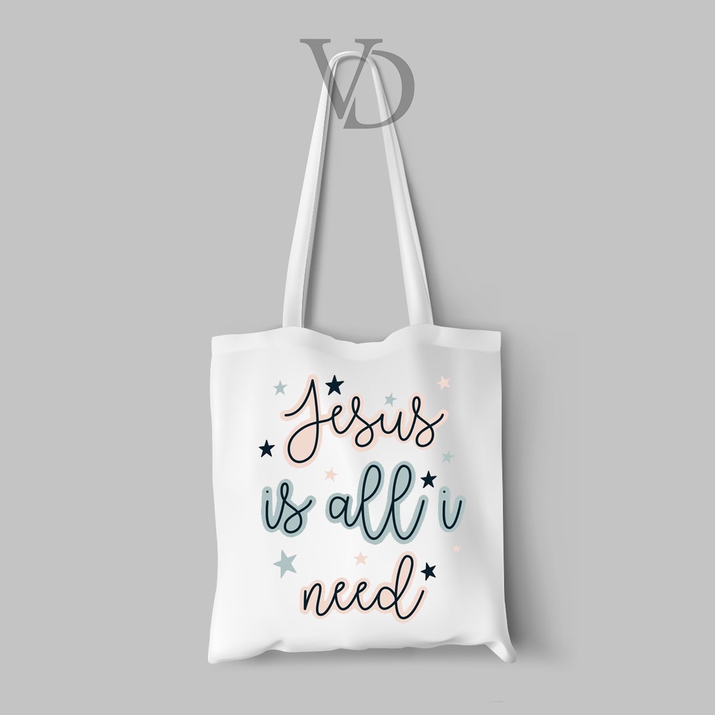 Tote bag aesthetic shopee sale