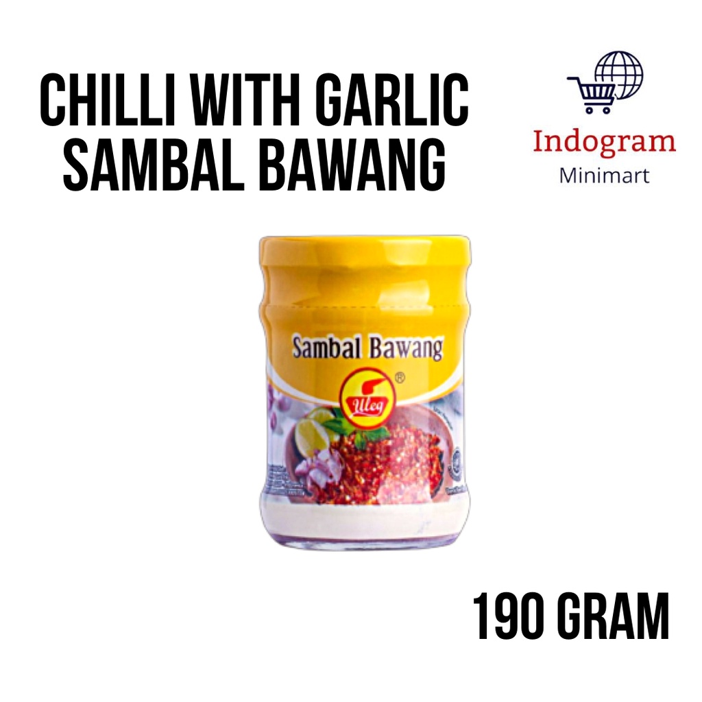 Uleg Sambal 190 Gram - Jar (Sambal Terasi, Sambal Ijo Uleg Sambal 190 Gram - Jar (Sambal Terasi, Sambal Ijo