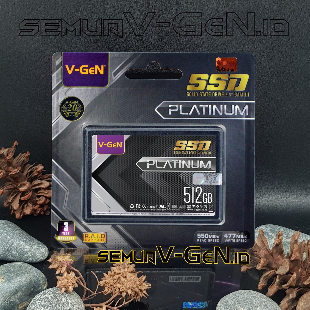 PAKET HEMAT SSD 512gb 480GB V-GeN + HDD Caddy 12.7 mm / 9.5 mm / Bracket Orico | 512 SATA3 480 GB - Gambar 3