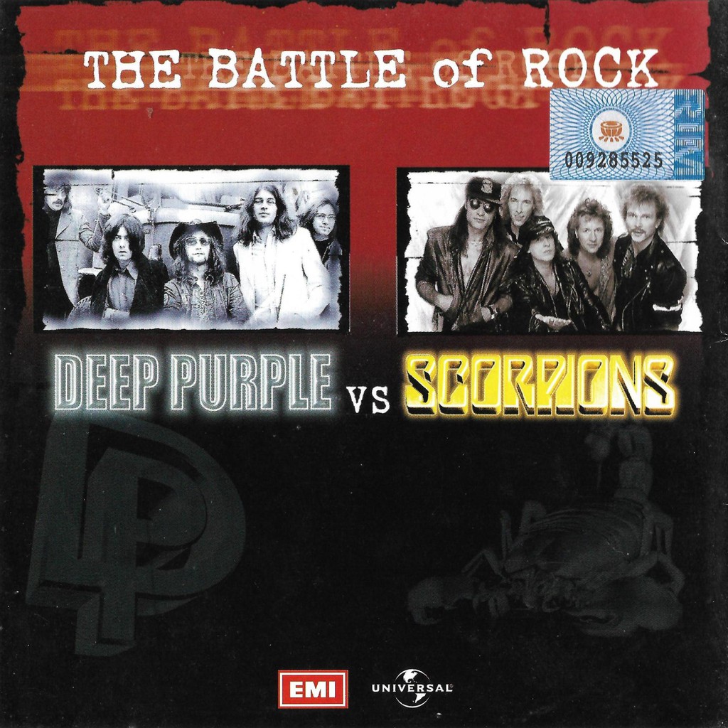 CD-R Deep Purple u0026 Scorpions - The Battle of Rock (2004) | Shopee Singapore