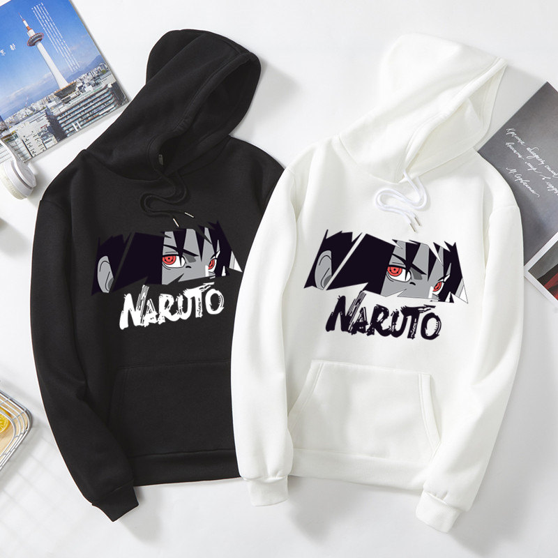 【Ready Stock】Naruto Men's Fashion Clothing Oversize Hoodie Outerwear Jacket Long Sleeve Printed Hoodies Couple Wear