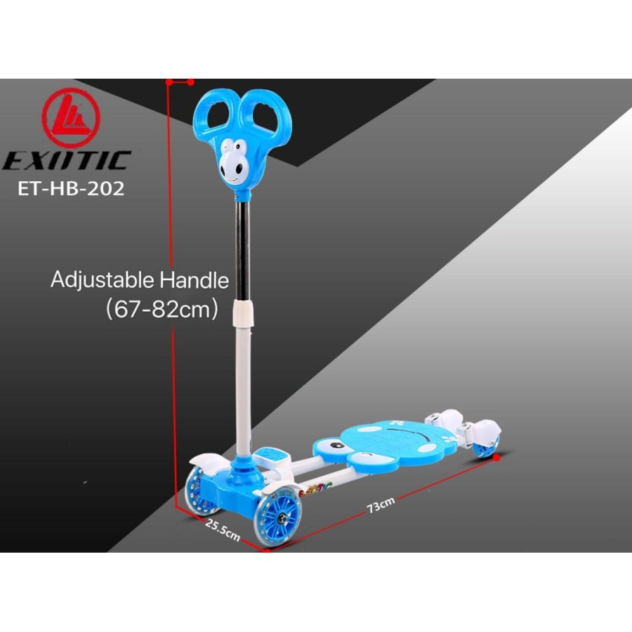 Exotic Children's SCOOTER ET Hb202 ADJUSTABLE HANDLE SCOOTER OTOPED