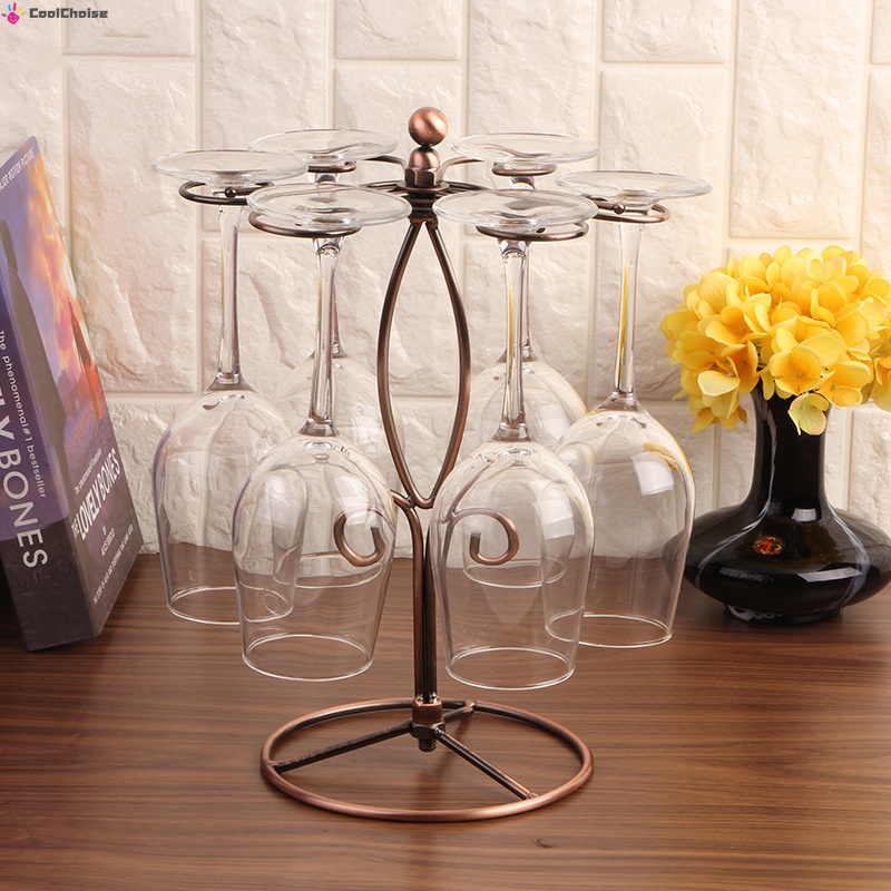 Wine Glass Rack Countertop Wine Glass Holder Elegant Freestanding