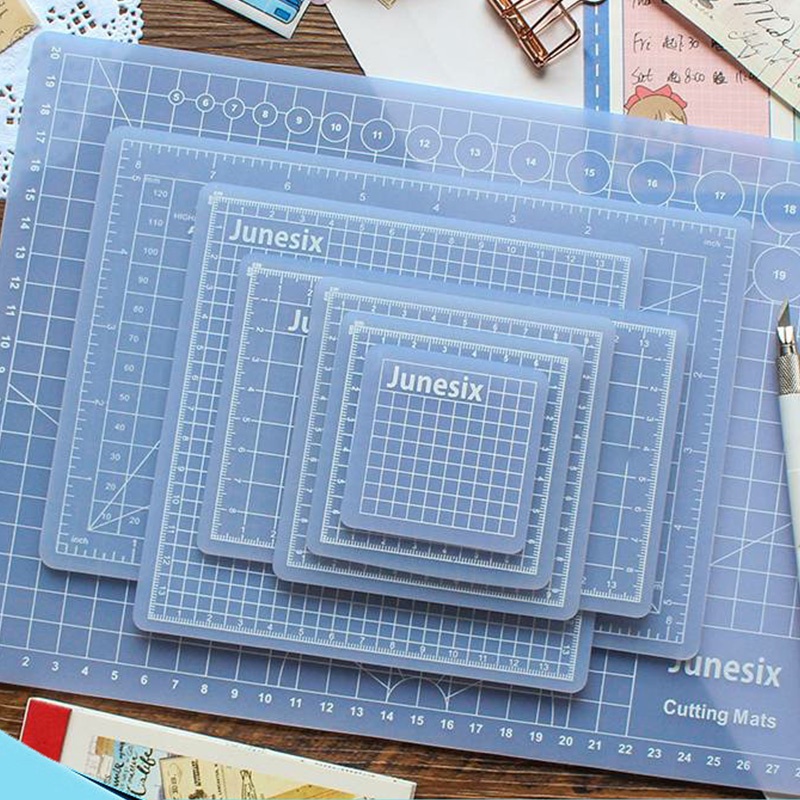Multisize Soft PVC Translucent Cutting Mats Student Handbook/Paper ...
