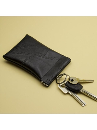 Mens coin pouch on sale keychain