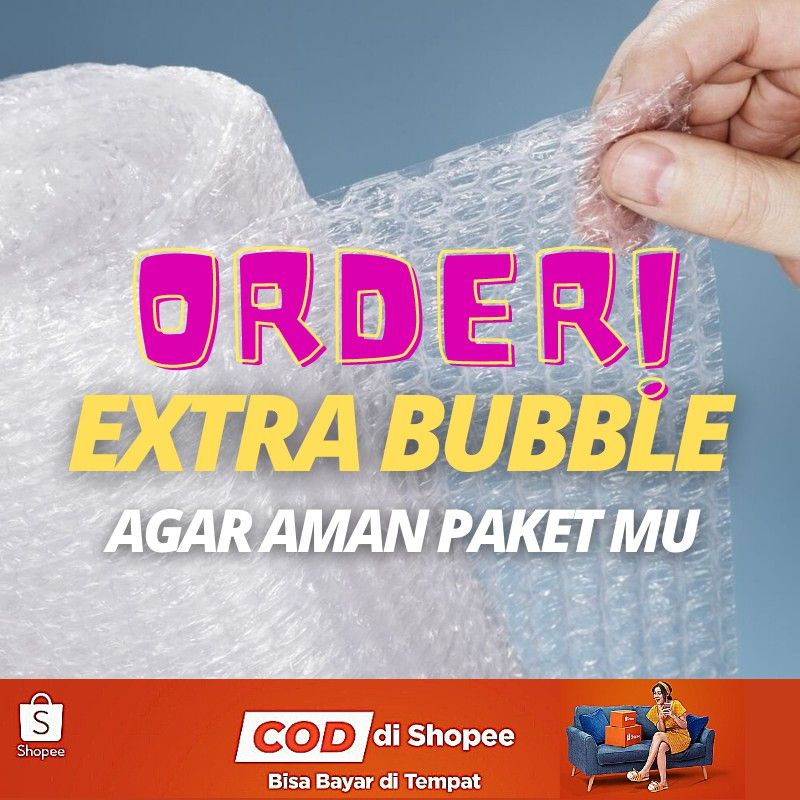 Packing!! Bubble WRAP To You Order Safe (JNT) Shopee Singapore