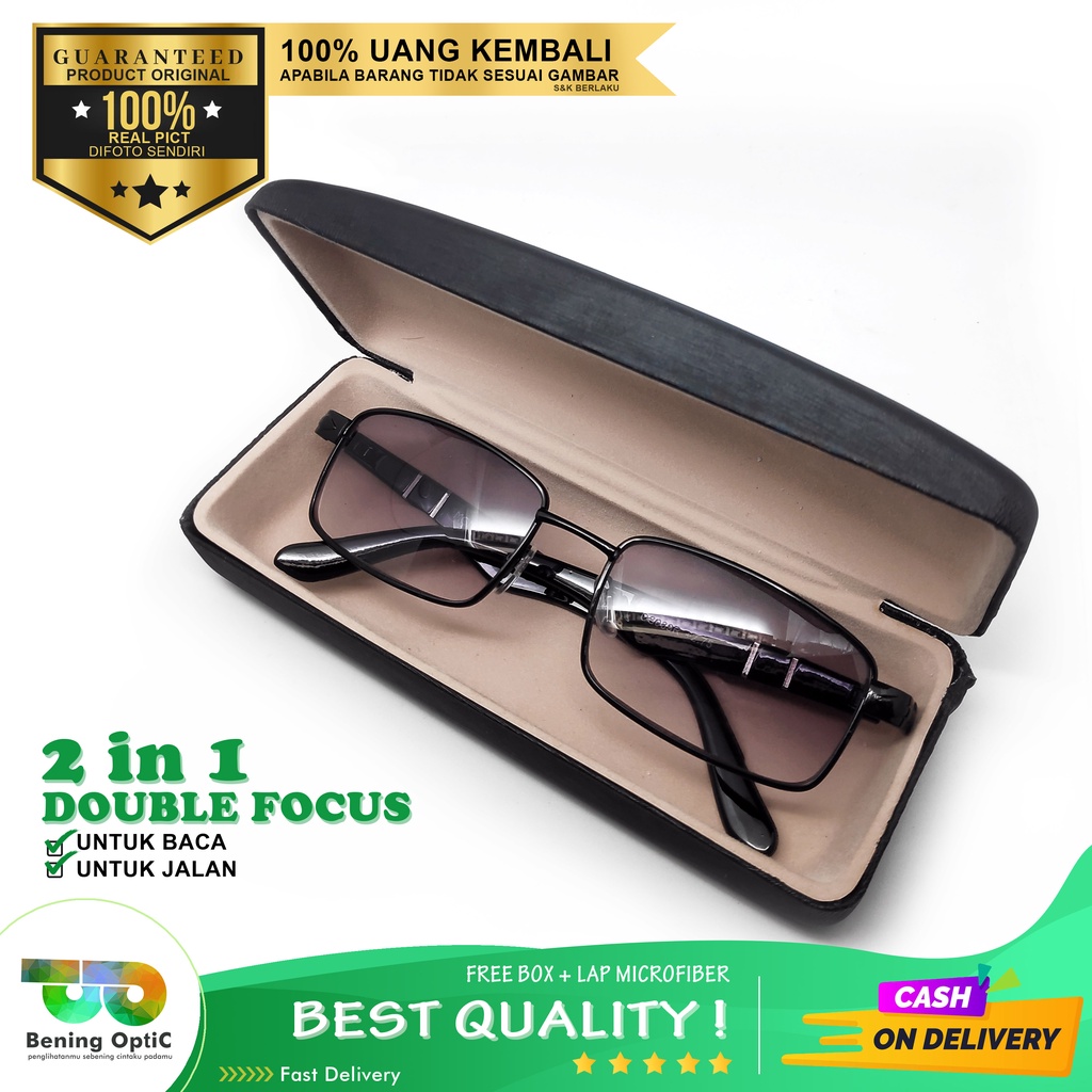 PLUS 2 in 1 glasses, DOUBLE FOCUS, CAN be used for reading and walking ...