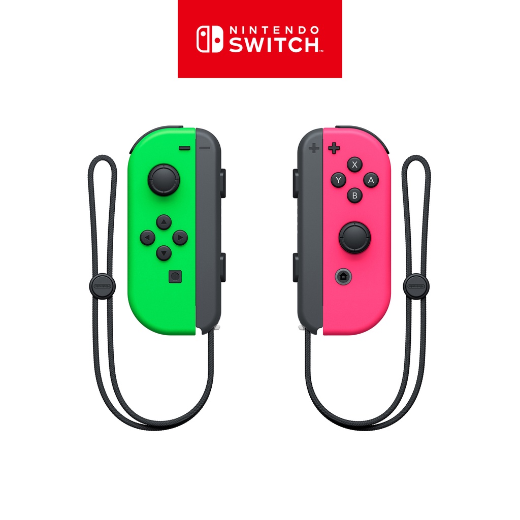 Nintendo Official Store] Joy-Con (L)/(R) Neon Green / Neon Pink