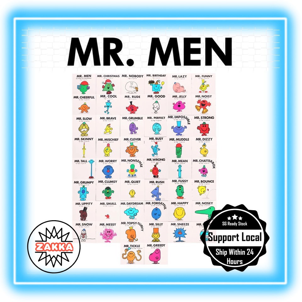 Ready Stock] Mr Men and Little Miss Complete Box Set Collection