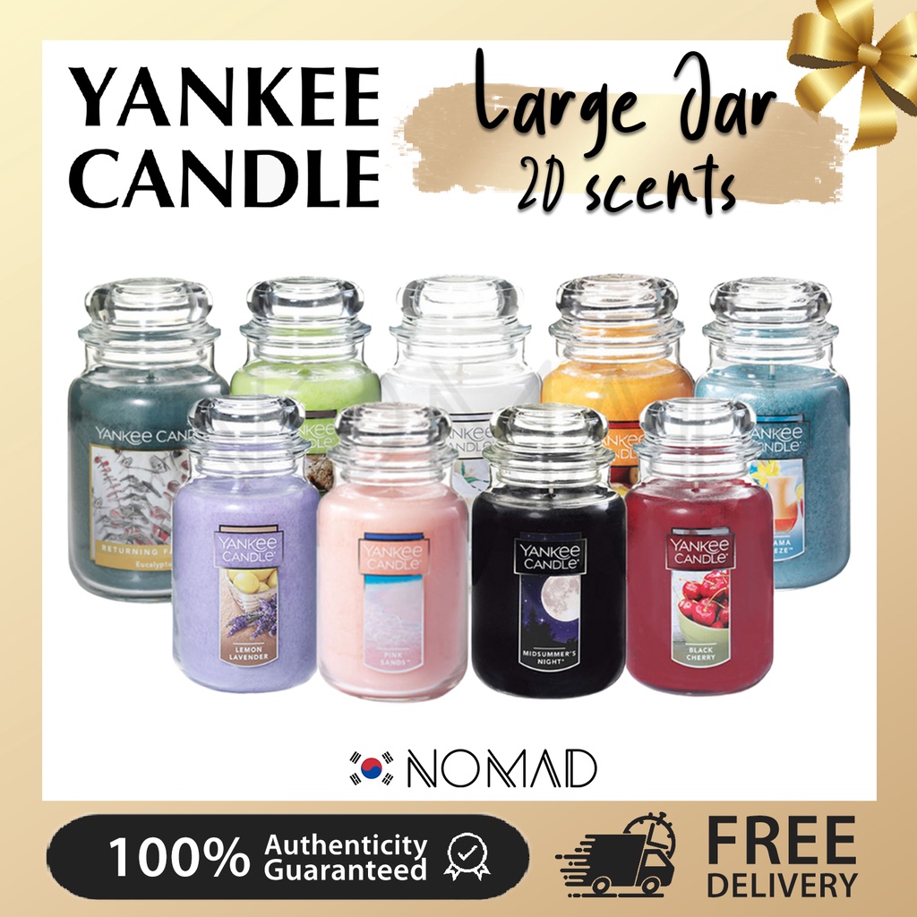 [Yankee Candle] Large Jar Candle 623g / NEW Home Inspiration Series 538g