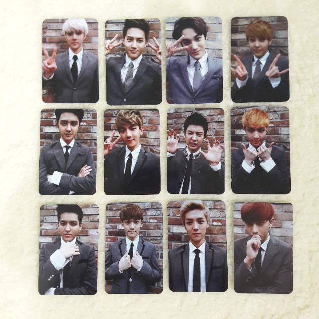 PHOTOCARD EXO - GROWL | Shopee Singapore