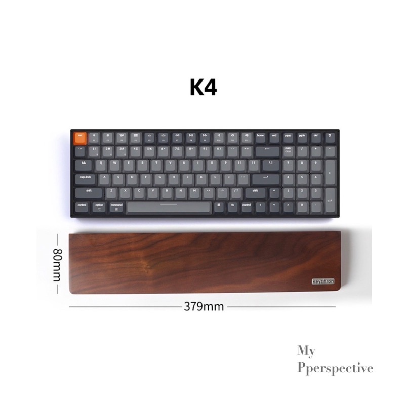 *New Stock* Keychron K4 Wrist Rest (Made Of Wood) | Shopee Singapore