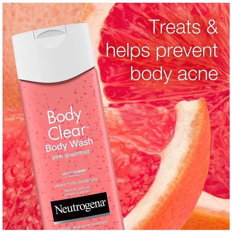 NEUTROGENA body clear shower gel body wash 250ml Shopee Singapore