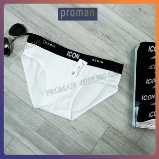 Combo 5 ICON Demin Triangle cold elastic men's underwear, high-quality  men's triangular panties ICON SIC01 (Cover the Name) PROMAN