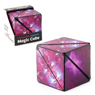 3D Magic Cube Shashibo Shape Shifting box Anti Stress Hand Flip Puzzle Toys  Gift