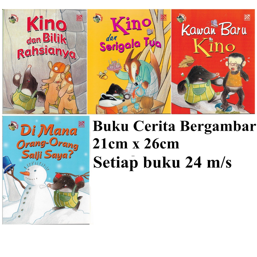 Children's Picture Story Book World Series Kino Malay Story Book ...