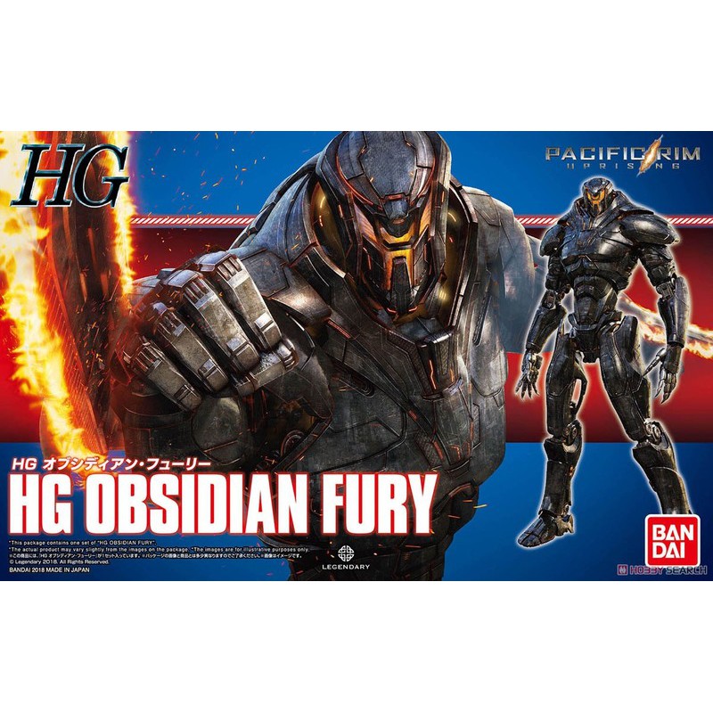 [Bandai Model] HG Pacific Rim 2 Uprising Angry Obsidian Black Brake ...