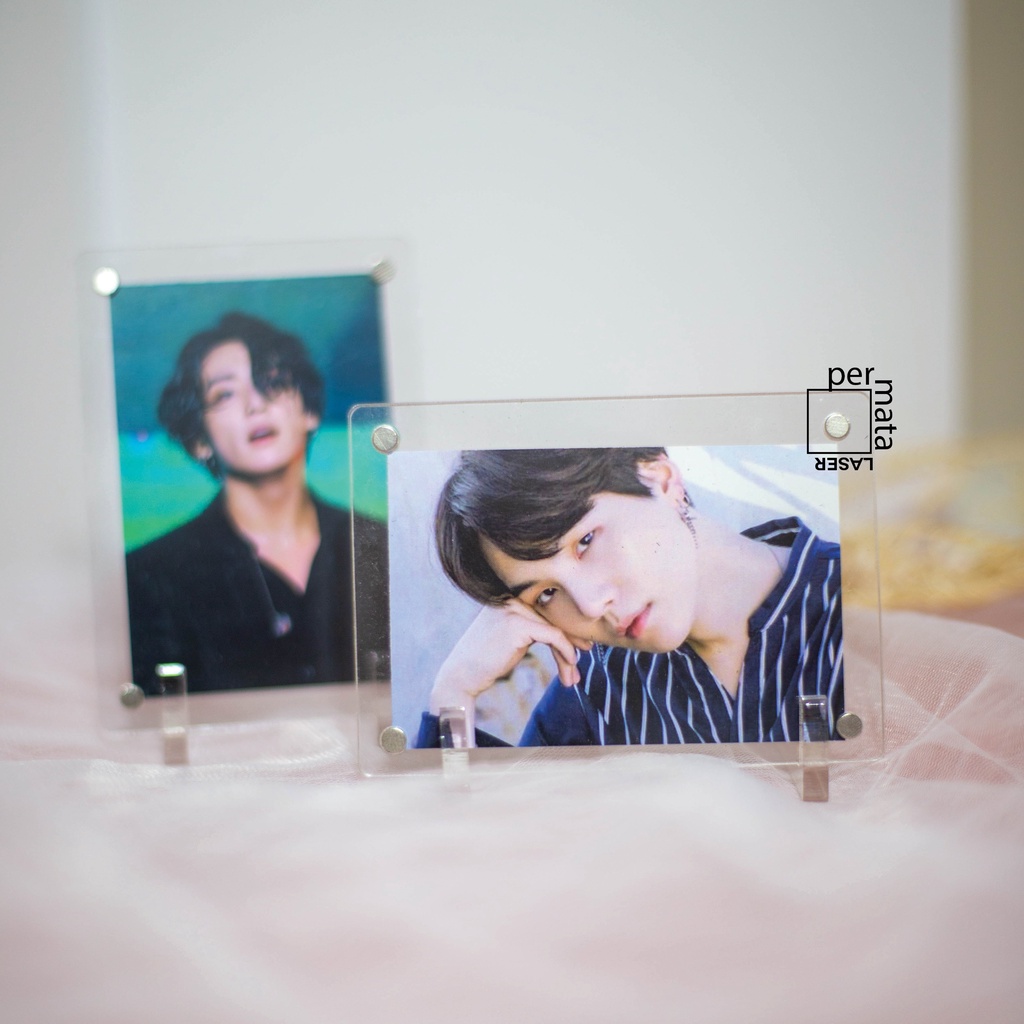 Acrylic Photocard Frame Magnet 2R - Acrylic Frame Standee - Acrylic ...