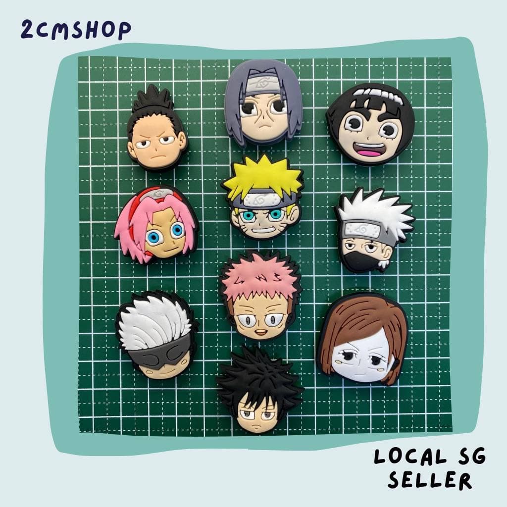 Naruto pins for crocs hot sale