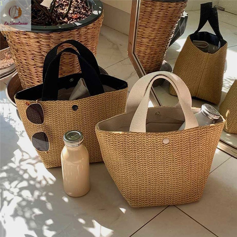 Rattan hot sale box bag