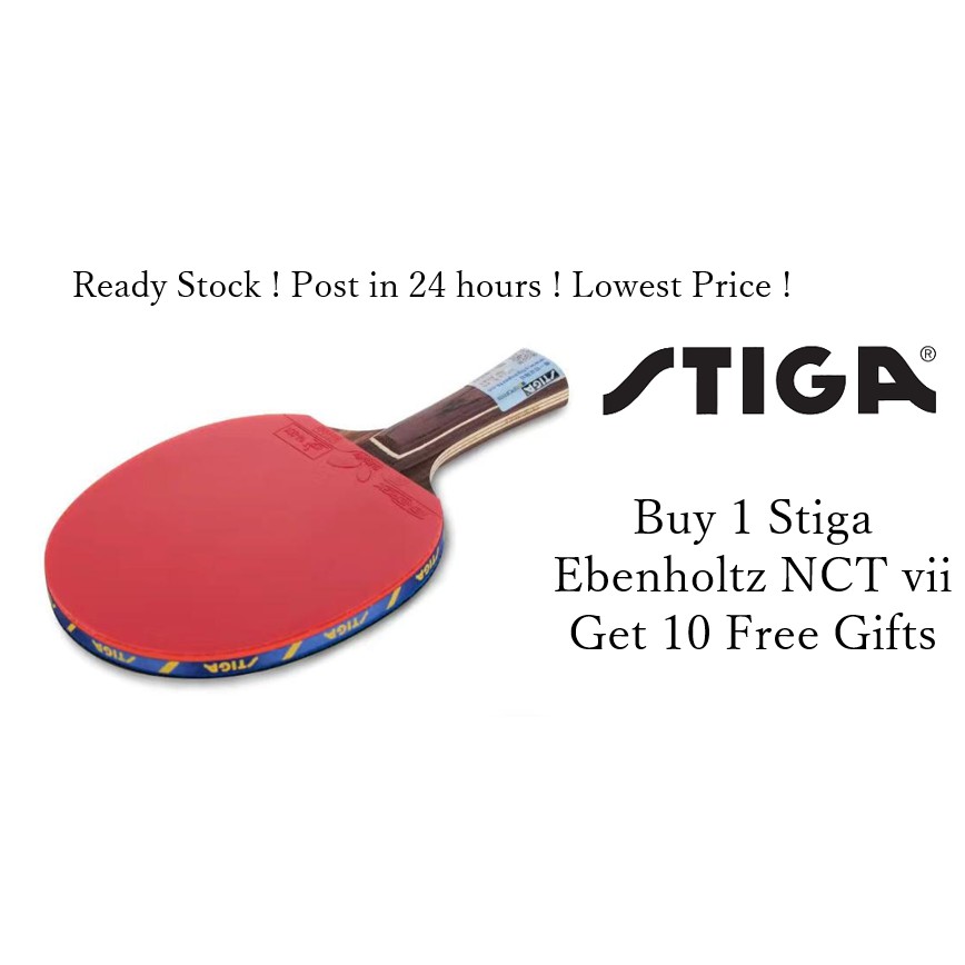 Stiga Table Tennis Bat Ebenholz NCT VII 7 Shopee Singapore