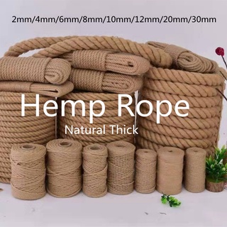 Sisal Rope - 1/2 Inch Thick Rope - 100 Ft Rope - Heavy Duty Durable Natural  Fiber Rope - Crafts, Cat Scratching Post, Cat Tree Rope Replacement