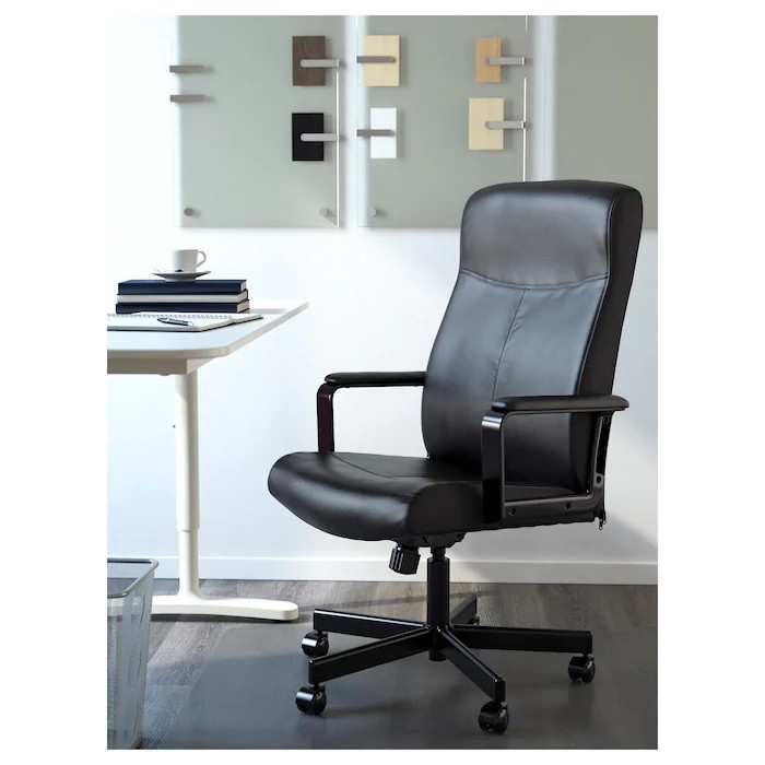 MILLBERGET Office Chair Swivel Chair Desk Chair Ergonomic Chair Kerusi Pejabat Ikea Shopee Singapore