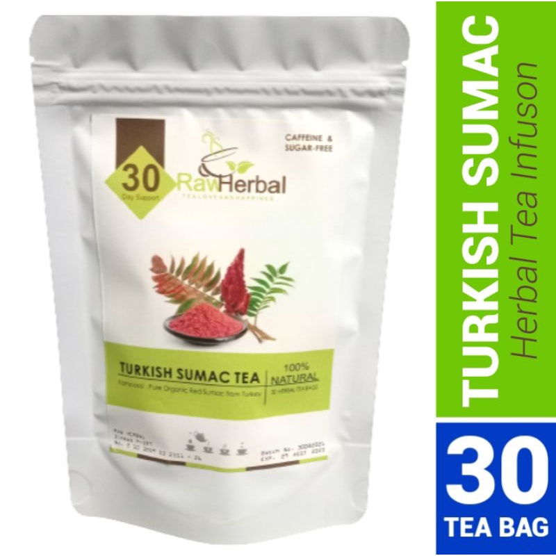 Sumac Tea TURKISH SUMAC Tea/RED SUMAC Tea (30 Tea Bags) Shopee Singapore