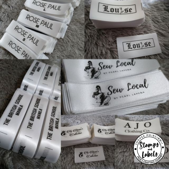 100pcs clothing labels/wash care label(customized) | Shopee Singapore