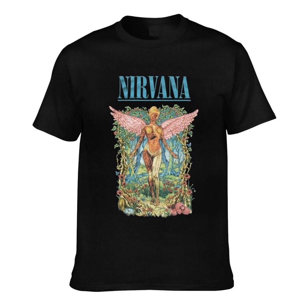 New Design Nirvana In Utero Daniel Mercer Art Kurt Cobain Anatomy Angel ...