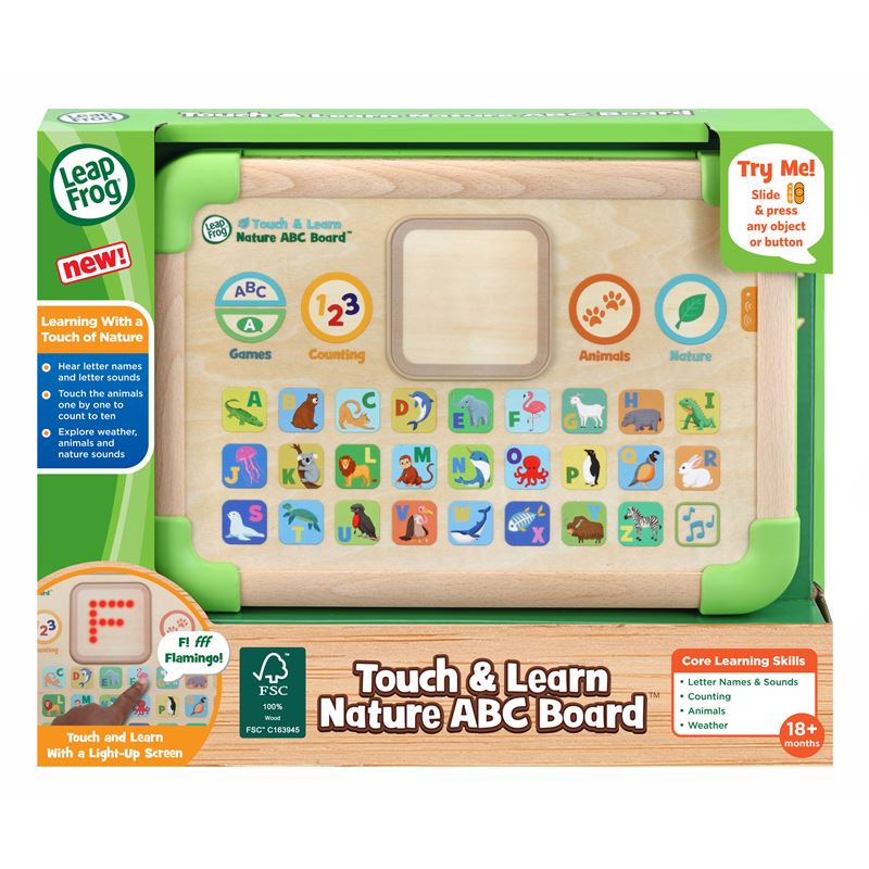 LeapFrog Touch & Learning Nature ABC Board - Infantree | Shopee Singapore