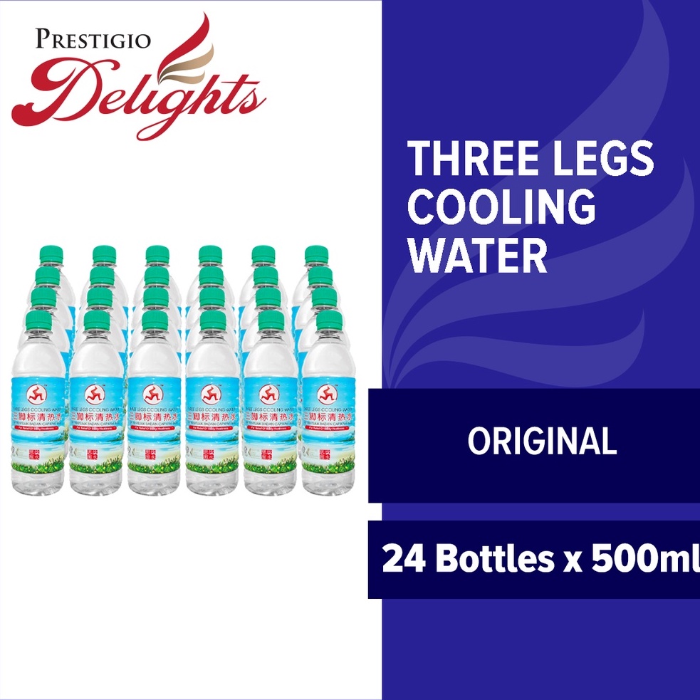 Three Legs Cooling Water 500ml x 24 Bottles Carton Sales Shopee Singapore