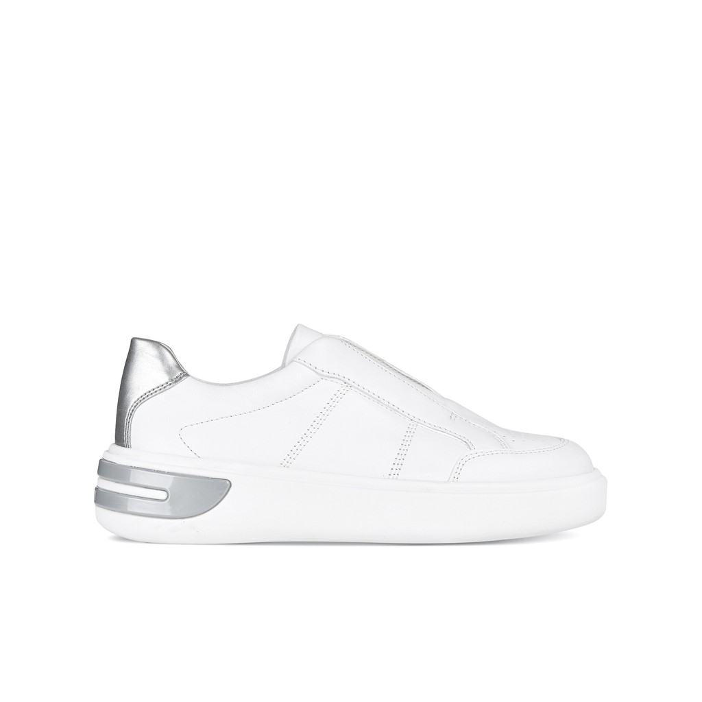 Geox Women Shoes Sneaker D Ottaya White Silver Shopee Singapore