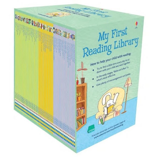 Usborne My First Reading Library 50 Books Set Collection (GREEN Box ...