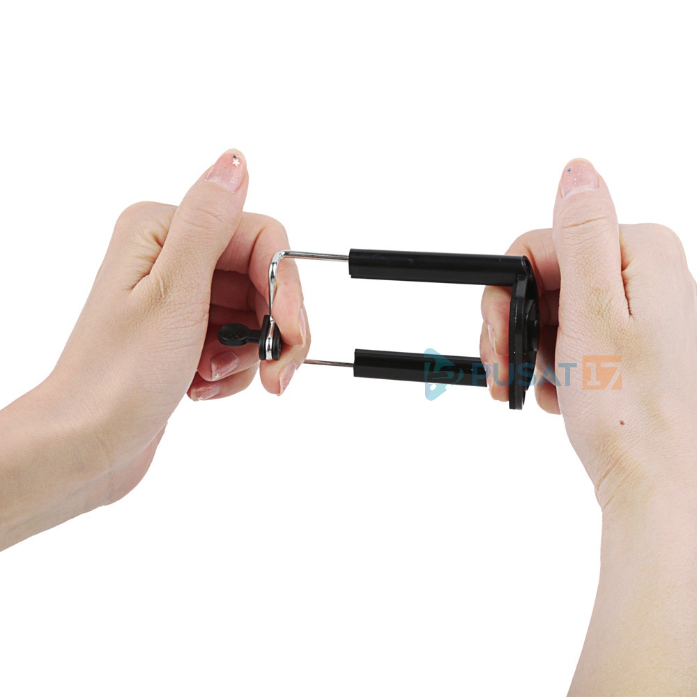 PUSAT17 HOLDER U UNIVERSAL / HOLDER U ONLY / HOLDER U CLAMP TONGSIS TRIPOD HOLDER SUPPORT / HOLDER U HP HANDPHONE - Gambar 2