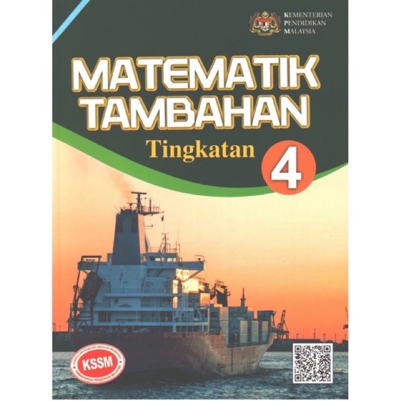 BM Version Buku Teks Form 4 Matematik Tambahan KSSM DLP | Shopee Singapore