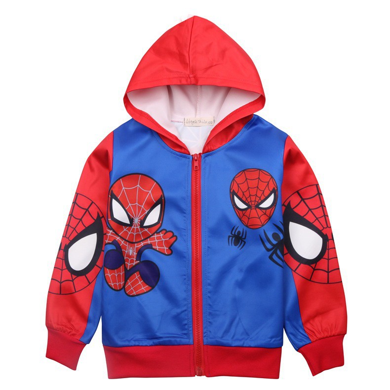 Spiderman kids coat outlet