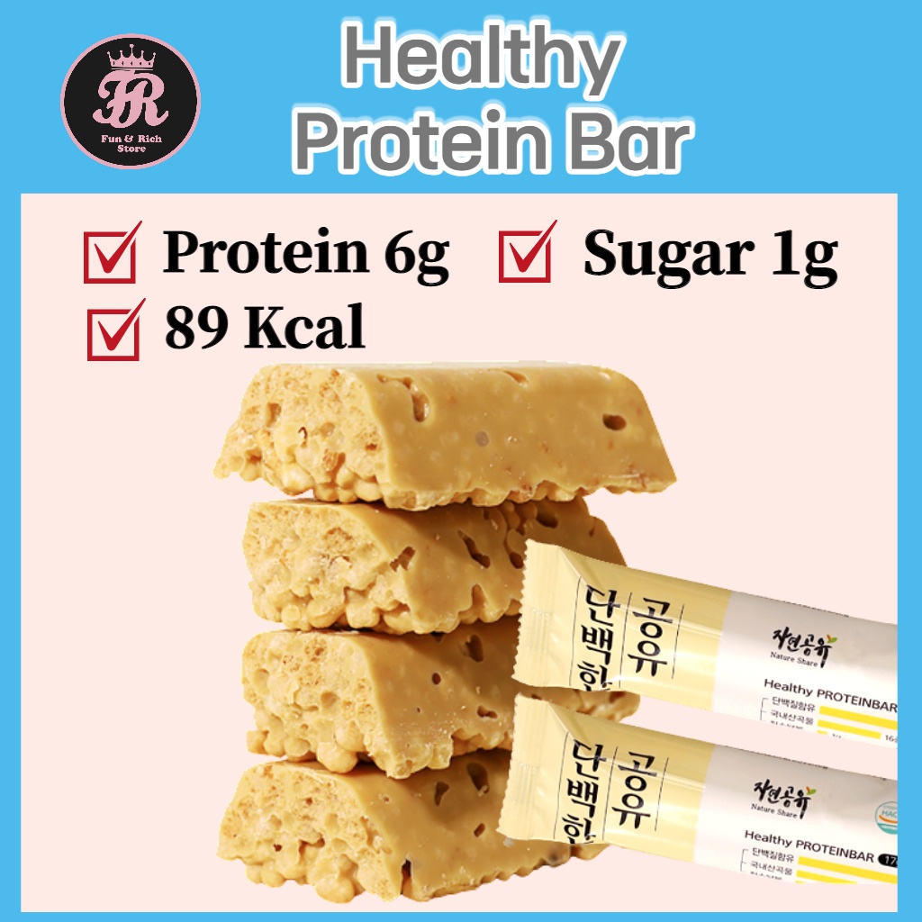 Protein Bar Low Carb 17g/ Healthy Protein Bar / Keto Snacks Low Calorie