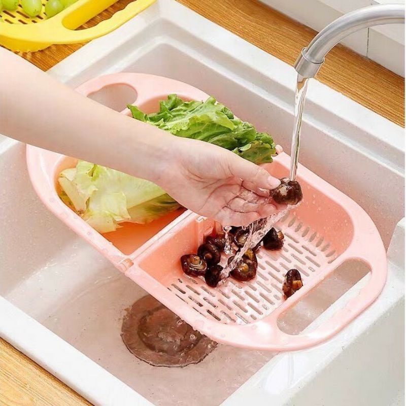 Highiky DISING Ix Vegetable And Fruit Washing Basket With Holes ...