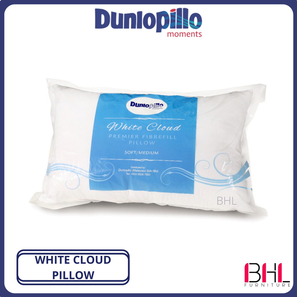 White sales cloud cushion